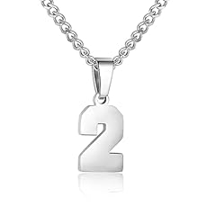 Number necklace men for sale  Delivered anywhere in USA 