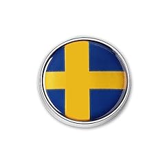 Swedish flag metal for sale  Delivered anywhere in USA 