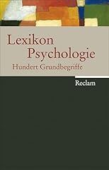 Lexikon psychologie 100 gebraucht kaufen  Wird an jeden Ort in Deutschland