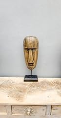 Carved wooden tribal for sale  Delivered anywhere in UK
