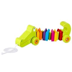 toy baby crocodile wooden for sale  Delivered anywhere in UK
