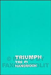 Triumph tr6 handbook for sale  Delivered anywhere in UK