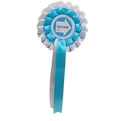 Reform party rosette for sale  Delivered anywhere in UK