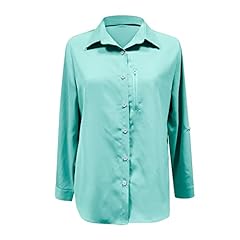 Womens button shirts for sale  Delivered anywhere in USA 
