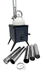 Outbacker 'Firebox' Portable Wood Burning Stove (Black) for sale  Delivered anywhere in Ireland