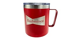 Budweiser 14oz stainless for sale  Delivered anywhere in USA 