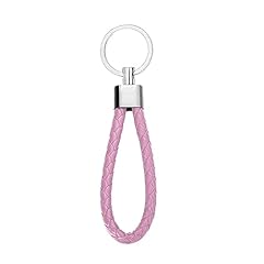 Braided leather keychains for sale  Delivered anywhere in UK