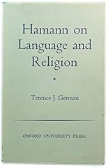 Hamann language religion for sale  Delivered anywhere in UK