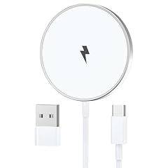 Caricatore wireless iphone usato  Spedito ovunque in Italia 