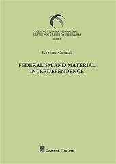 Federalism and material usato  Spedito ovunque in Italia 