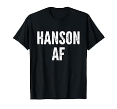 Hanson shirt for sale  Delivered anywhere in USA 