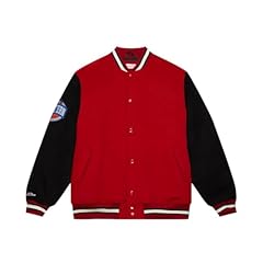 Men letterman red for sale  Delivered anywhere in UK