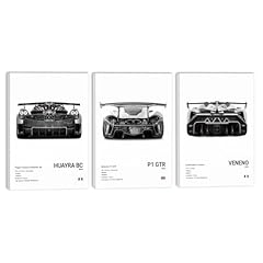 Poster classico supercar usato  Spedito ovunque in Italia 