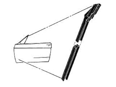 Mustang door glass for sale  Delivered anywhere in USA 