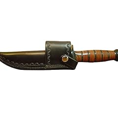 Black leather knife for sale  Delivered anywhere in USA 