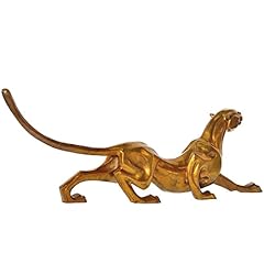 Brass cheetah figurines for sale  Delivered anywhere in UK