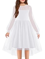 Arshiner white dress for sale  Delivered anywhere in USA 
