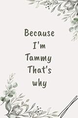 Becausei tammy personalized for sale  Delivered anywhere in UK