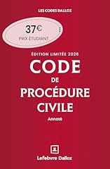 Code procédure civile d'occasion  Livré partout en France