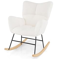 Costway beige rocking for sale  Delivered anywhere in UK