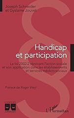 Handicap participation loi d'occasion  Livré partout en Belgiqu