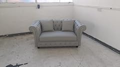 Seater sofa grey for sale  Delivered anywhere in UK