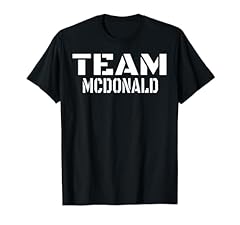 Team mcdonald unico usato  Spedito ovunque in Italia 