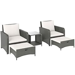 Outsunny piece rattan for sale  Delivered anywhere in UK