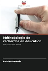 Méthodologie recherche éduca d'occasion  Livré partout en France