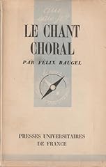 Chant choral félix d'occasion  Livré partout en France