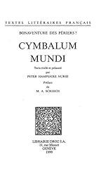 Cymbalum mundi d'occasion  Livré partout en France