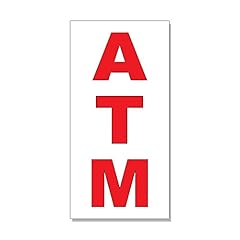 Atm red decal for sale  Delivered anywhere in USA 