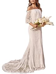 Ivory boho wedding for sale  Delivered anywhere in USA 