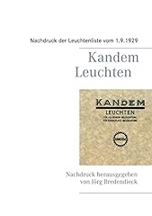 Kandem leuchten reprint gebraucht kaufen  Wird an jeden Ort in Deutschland