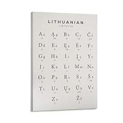Rcidos lithuanian alphabet for sale  Delivered anywhere in USA 