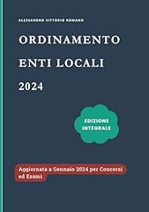 Ordinamento enti locali usato  Spedito ovunque in Italia 