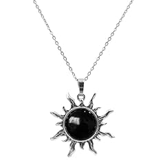 Obsidian necklace natural for sale  Delivered anywhere in USA 