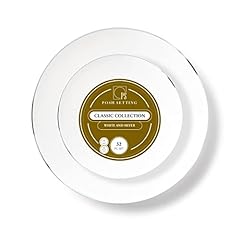 Piece plastic plates for sale  Delivered anywhere in USA 
