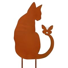 Gartenstecker katzen deko gebraucht kaufen  Wird an jeden Ort in Deutschland