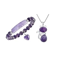 Tumbeelluwa amulet amethyst for sale  Delivered anywhere in USA 