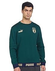 Usato, PUMA FIGC Ftbl Culture Crew Sweater, Felpa Uomo, Ponderosa Pine Team Gold, S usato  Spedito ovunque in Italia 