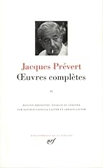 pleiade prevert d'occasion pleiade prevert d'occasion Livré partout en France