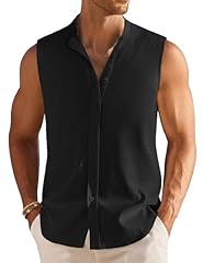 Coofandy men sleeveless for sale  Delivered anywhere in USA 