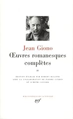Giono oeuvres romanesques d'occasion  Livré partout en France