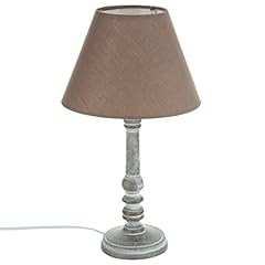 Lampada legno taupe usato  Spedito ovunque in Italia 