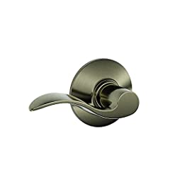 Schlage F10ACC620 Accent Passage Lever, Antique Pewter for sale  Delivered anywhere in Canada