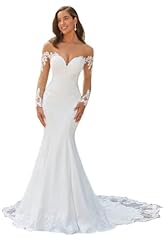 Mermaid wedding dress for sale  Delivered anywhere in USA 