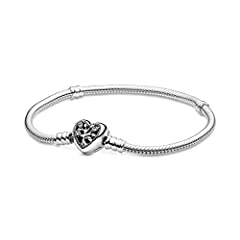 Pandora Jewelry - Heart Clasp Snake Chain Cubic Zirconia for sale  Delivered anywhere in USA 