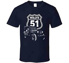 Purplemonkeytees 1951 willys for sale  Delivered anywhere in USA 