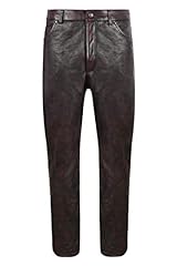 Men leather pants for sale  Delivered anywhere in UK